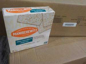 12 ct Manischewitz Thin Unsalted Ma...
