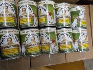 10 ct Newmans Own Dog Food...