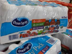 18 pack Ocean Spray - variety...