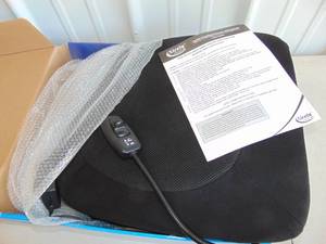 lot 17 image: Premium Electric Lifting Chair Cushion  Power Seat for 100% Sit-to-Stand Lift Supports up to300 lbs, Black