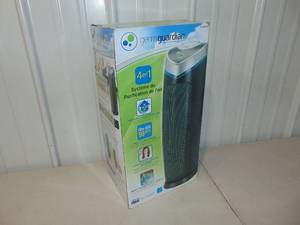 lot 58 image: GermGuardian Air Purifier with HEPA 13 Filter, Removes 99.97% of Pollutants, Covers Large Room up to 743 Sq. Foot Room in 1 Hr, UV-C Light Helps Reduce Germs, Zero Ozone Verified, 22, Gray, AC4825E