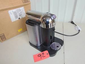 lot 92 image: Breville Nespresso Vertuo Coffee and Espresso Machine  BNV220CRO1BUC1