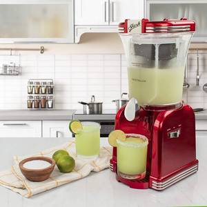 lot 2 image: Nostalgia Frozen Drink Maker and Margarita Machine for Home - 32-Ounce Slushy Maker 082677001320 NEW