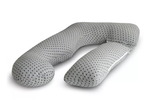 lot 30 image: PharMeDoc Pregnancy Pillow, U-Shape Full Body Maternity Pillow, Jersey Cotton Cover