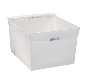 lot 40 image: Utilatub 20 in. x 24 in. Structural Thermoplastic Wall-Mount Utility Tub in White