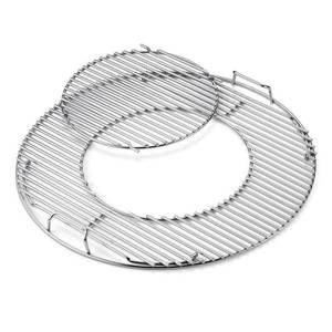 lot 56 image: Weber Gourmet BBQ System Grates for 22-Inch Charcoal Grills (WEB-8835) NEW