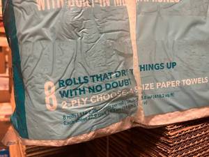 lot 58 image: Choose-A-Size Paper Towels