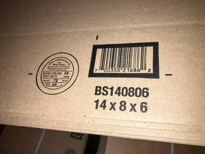 lot 56 image: Cardboard Shipping Box