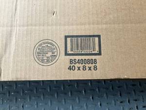lot 57 image: Cardboard Shipping Box