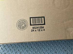 lot 67 image: Cardboard Shipping Box