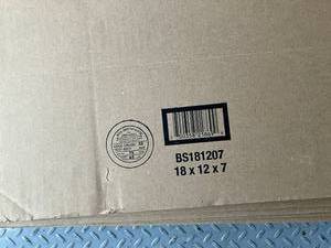 lot 80 image: Cardboard Shipping Box
