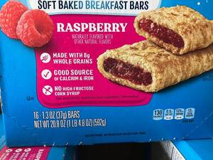 lot 12 image: Raspberry Nutrigrain Bars