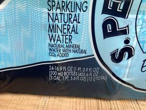 lot 135 image: San Pellegrino Sparkling Water