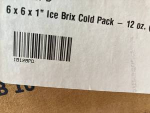 lot 107 image: Reusable Freezer Packs