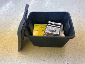 Tote of Toy Tractor Magazines & Auto Magazines