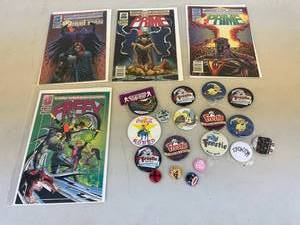 Buttons & Comics