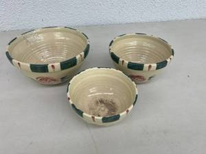 Nesting Pottery Bowls