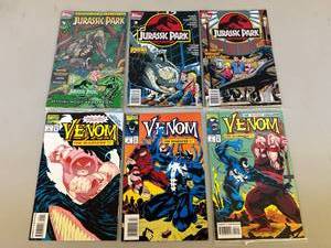 Jurassic Park & Venom Comics