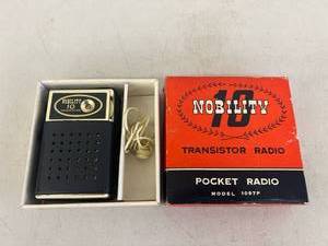 Nobility Transistor Radio in Box