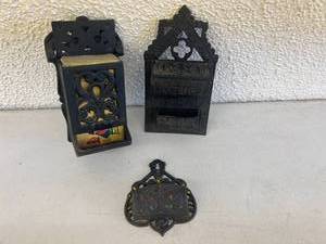 Vintage Match Holders