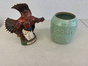Wild Turkey Decanter & Cookie Jar