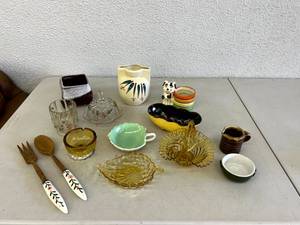 Mixed VintageGlassware Lot