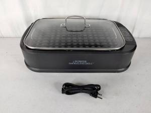lot 237 image: NEW Power Smokeless Grill- Electric