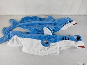 lot 304 image: Set of Two Blue and White Shark Costumes