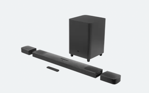 lot 201 image: JBL Bar 9.1 True Wireless Surround Wi-FiBluetooth Soundbar Speaker with Wireless Surround Speakers and Subwoofer