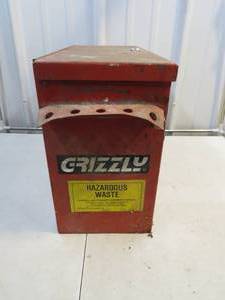 Grizzly Hazardous Waste Container