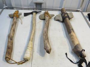 Mixed Lot of Handmade Axes
