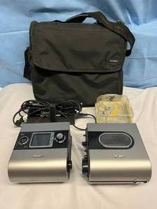 MSRP $2500 ResMed S9 Elite EPR wH5i Humidifier CPAP Machine WITH Travel Bag &amp Reservoir (Mask &amp Hose Not Included) - Good Working Condition 1st Pic Is Stock Photo