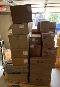 HUGE Pallet of Miscellaneous Medical Supplies and Items (Catheters, I.V. Kits, Hospital Drapes, etc.) - See Pictures &amp List For Some Of What Is In There&nbsp Much much more than can be seen