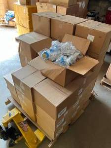 Pallet of BD Vacutainer Urine Collection Cup For&nbspUrinalysis&nbsp(33 Boxes) - The Urine Preservative Tubes Has Expired - However The Collection Cups Can Be Used For All Sorts Of Urinalysis Urine Drug Test Cups Etc - There Are 50 Cups Per Box