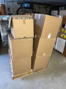 Pallet of Various Medical Supplies and Items (O2 Mask, Catheterization Kit, Connector Tube, etc.) - Mostly Expired - Great For Training