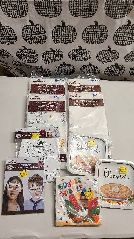 Kids items for Thanksgiving