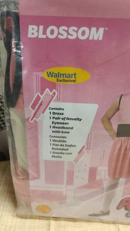 Blossom Power Puff Girls Kids Costume