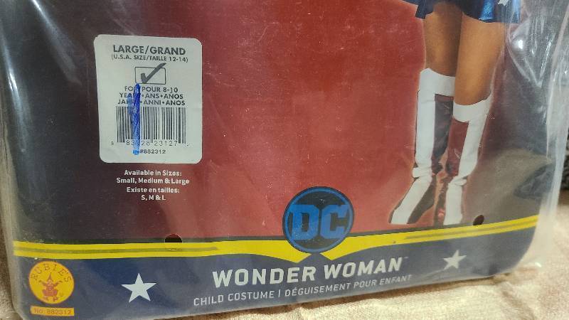 Wonder Woman kids costume