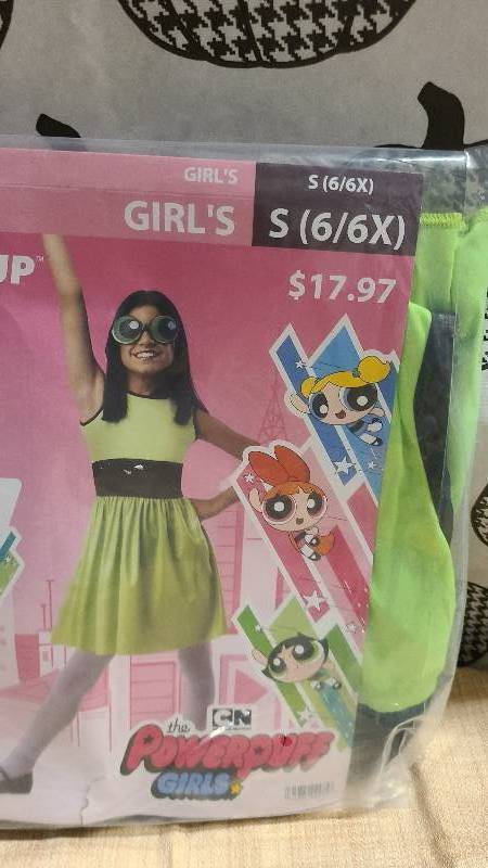 Buttercup Power Puff Girls Costume