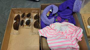Childrens clothing and sunglasses
