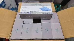 Lamai Nitrile Exam Gloves Blue X-Large Size