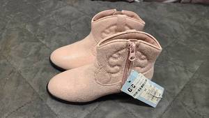 Cat and Jack size 12 Boots with side zipper