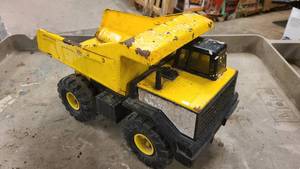 Metal Tonka Truck with rubber tires