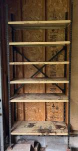 Heavy Metal Storage Shelf 83T x 36W x 18D