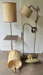Misc. Vintage Floor Lamps & More