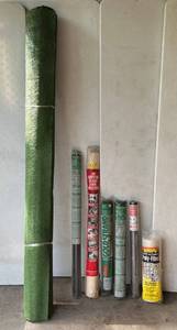 Indoor Outdoor Carpet, Rolls Of Screen & More