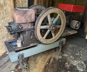 Rock Island Plow Co. 3 H.P Hit And Miss With Extras (Bring Large Truck Or Trailer & Help To Load)