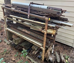 Large Metal Pipe Scrappers Lot (Bring Large Truck Or Trailer & Help To Load)