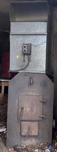 Large Wood Buring Stove (Bring Large Truck Or Trailer & Help To Load)
