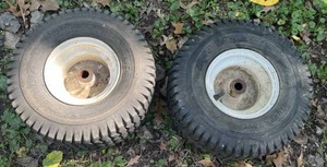 Misc. Tires 2 Carlisle 20x10.00-8 2 Carlisle 15x6.00-6 Weith Rims 1 Continental Pure Contact 24540 R 19
